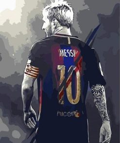 Lionel Andrés Messi paint by numbers