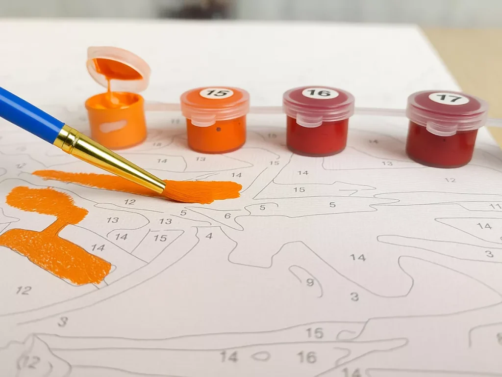 Match the Numbers paint by numbers