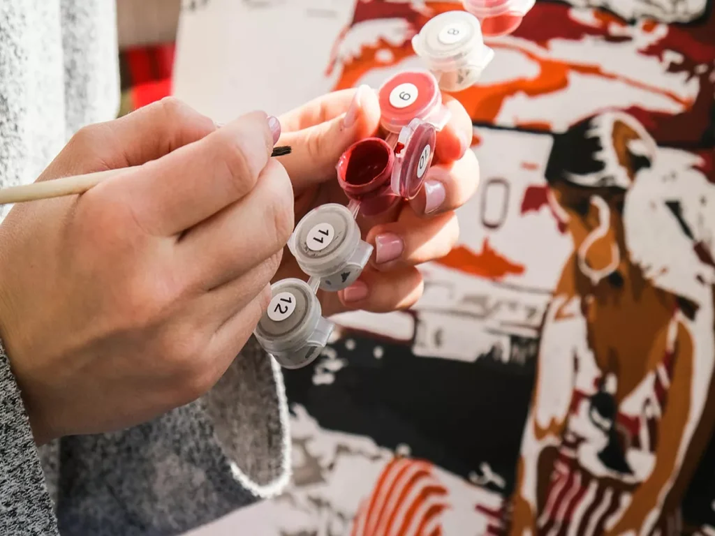 Paint by Numbers Trains the Eye