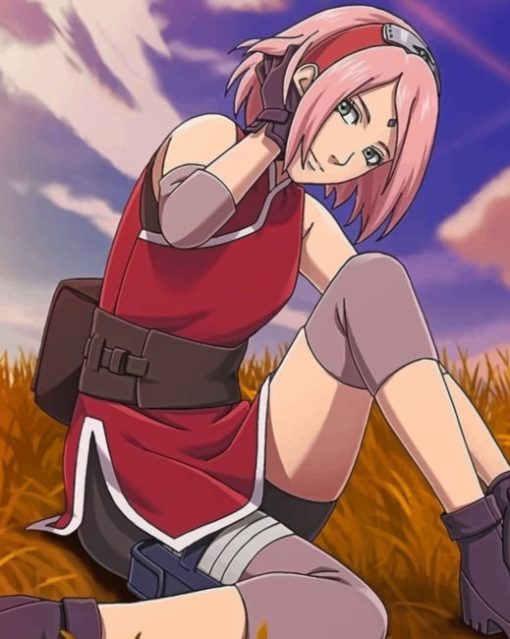 Sakura Haruno Paint by numbers