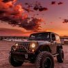 Aesthetic Jeep Wrangler paint by numbers