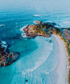 Australia Beach paint by numbers