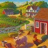 Beautiful Farm paint by numbers