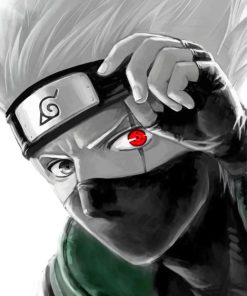 Kakashi paint by numbers