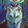 Princess Mononoke paint by numbers