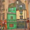 The Old Paris paint by numbers