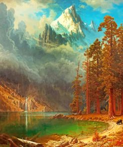 Albert Bierstadt paint by numbers