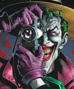 batman the killing joke paint by numbers