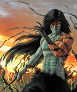 getsuga tenshou bleach paint by numbers