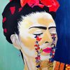 Frida Kahlo Butterflies Paint by numbers