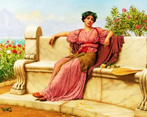 Tranquillity William Godward Paint by numbers