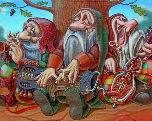 musician-dwarfs-paint-by-numbers