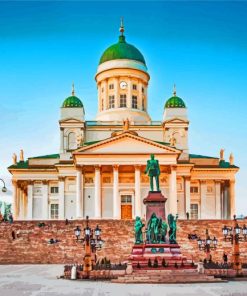 Helsinki-Cathedral-finland-paint-by-numbers