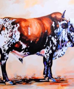 Nguni Cattle paint by numbners