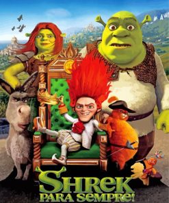 Shrek Movie Paint by numbers