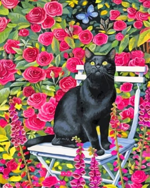 black-cat-paint-by-numbers