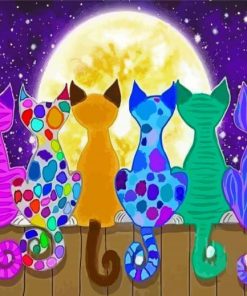 colorful-night-cats-paint-by-number