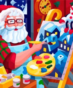 santa-painting-paint-by-numbers