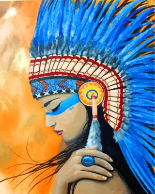 native-american-indian-paint-by-numbers