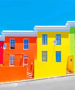 Bo Kaap Cape Town South Africa Paint By Number