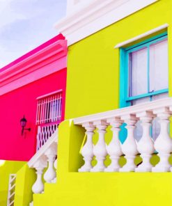 Bo Kaap Colored Walls Paint By Number