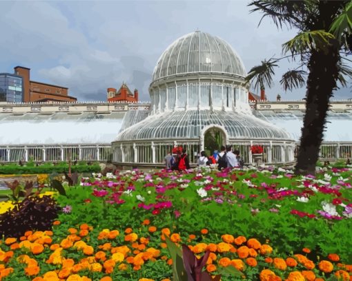 Botanic Gardens Dublin Paint By Number