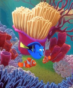 Disney Finding Nemo Paint by numbers