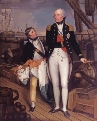 Horatio Nelson 1st Viscount Nelson Paint by numbers