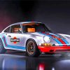 Porsche Car Racing Paint by numbers