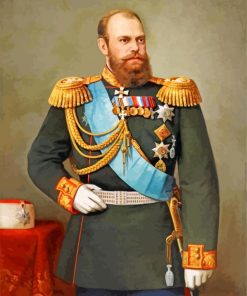 Portrait Of Alexander III Paint By Numbers