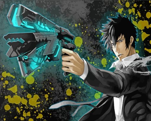 Shinya Kogami Paint by numbers