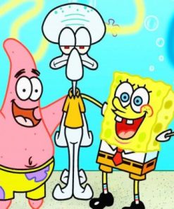 SpongeBob Characters Paint By Number