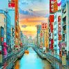 Sunrise In Osaka Paint By Numbers