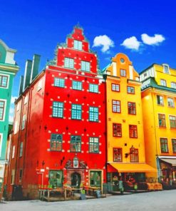 Sweden-Stockholm-paint-by-numbers