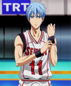 Tetsuya Kuroko Basketball Player Paint by numbers