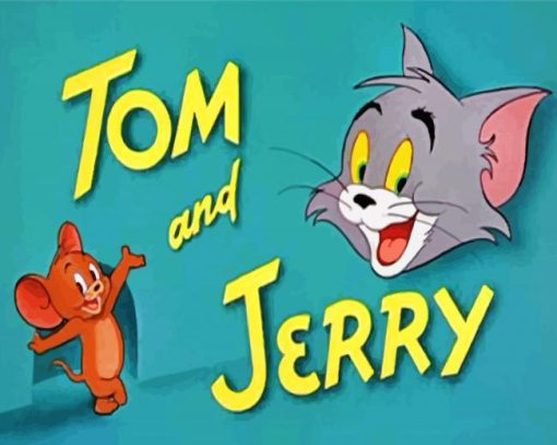 Tom And Jerry Characters Paint by number