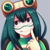 Tsuyu Asui Character Paint by numbers