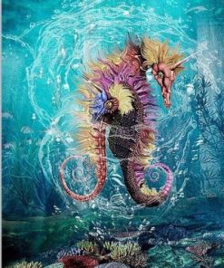 Unicorn Seahorse Paint By Number