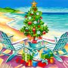 Christmas On The Beach Paint By Number