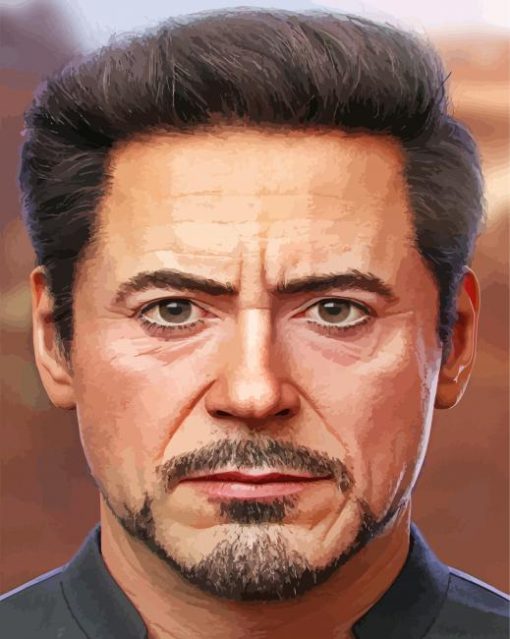 cool-Tony-Stark-paint-by-numbers