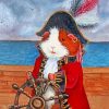 Guinea Pig Pirate Paint By Number