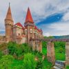 Hunyad Castle Romania Paint by numbers