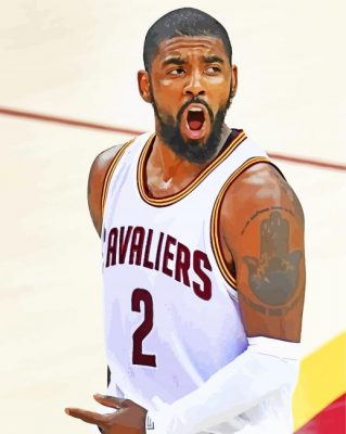 Kyrie Irving Cleveland Cavaliers Paint By Numbers