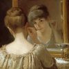 lady-looking-at-the-mirror-paint-by-numbers