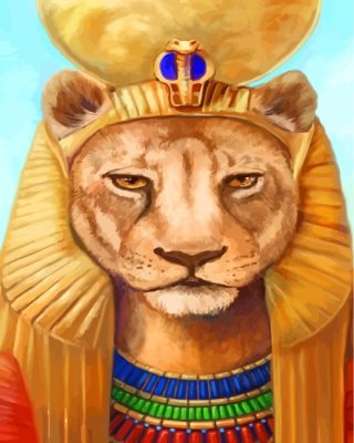 lioness-queen-paint-by-numbers