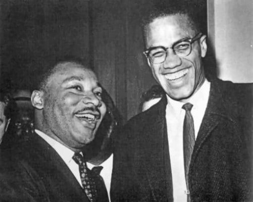 Martin Luther King And Malcolm X Paint By Number