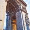 Paris Arc De Triomphe Paint By Number