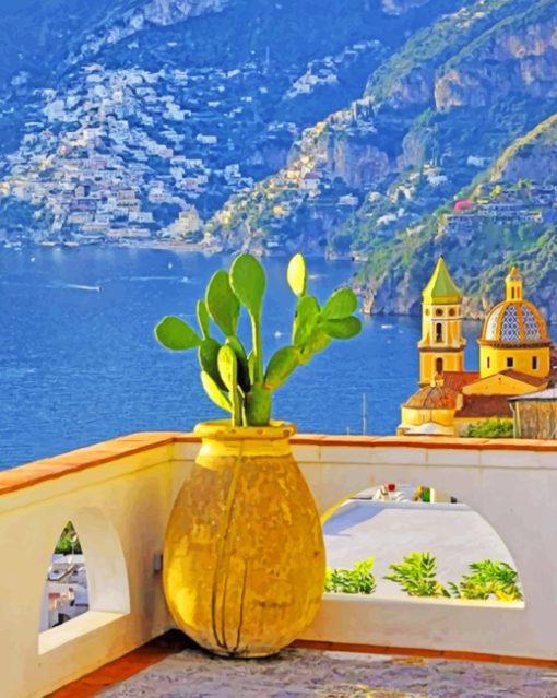 Praino Amalfi Coast Paint By Numbers