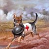 red-cross-dog-paint-by-numbers