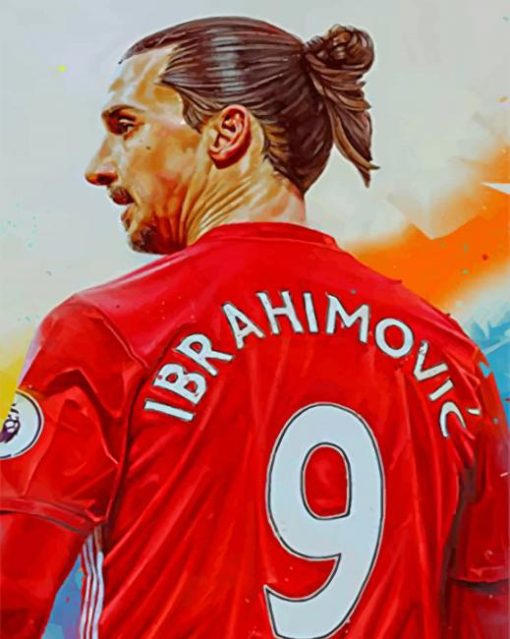 Zlatan Ibrahimovic Paint By Number